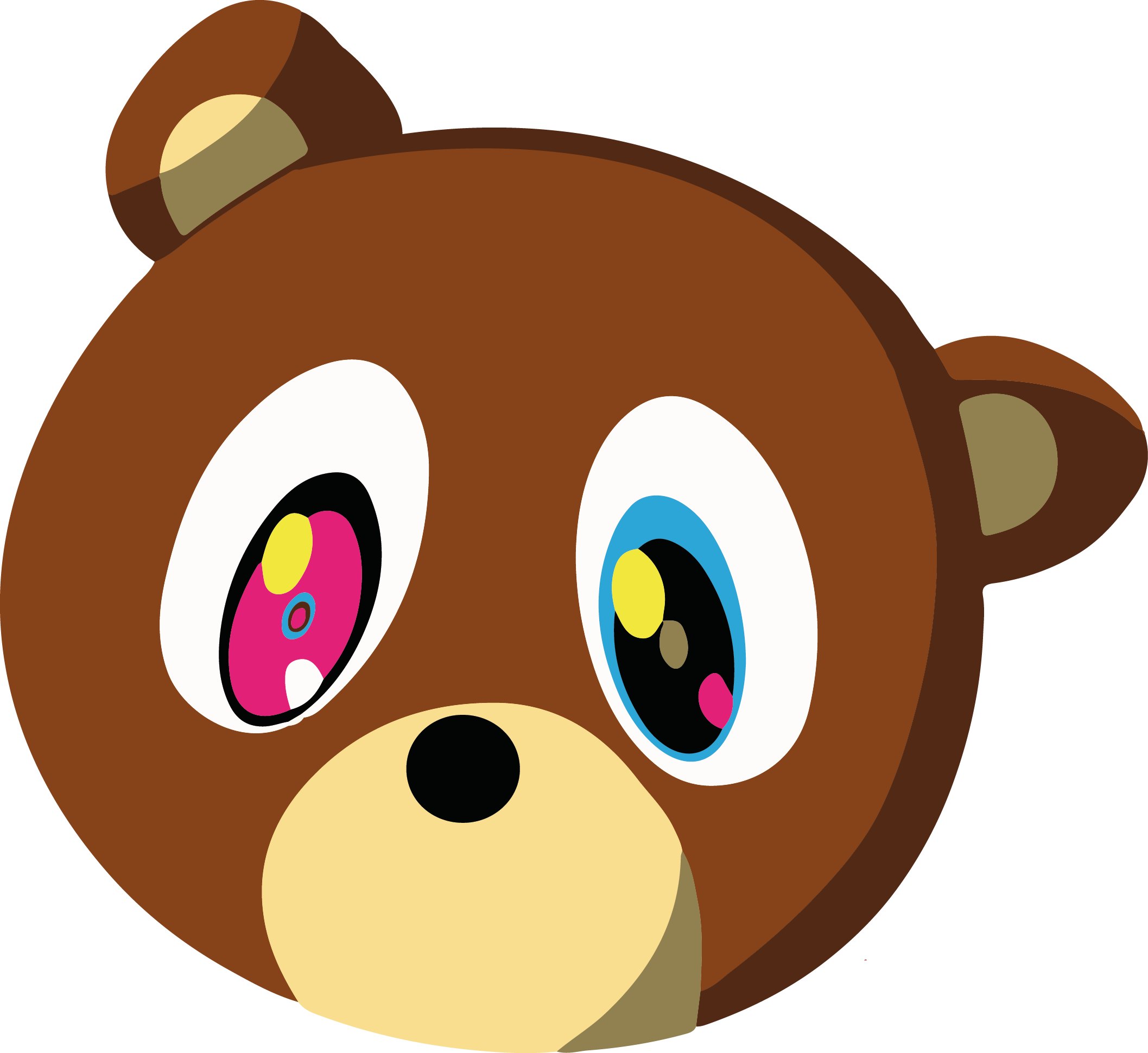 Kanye Bear Logo 2 By Lori - Haeundae District (2115x1940)