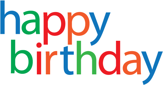 Transparent Birthday Clip Art - Happy Birthday Wishes Clipart (600x309)