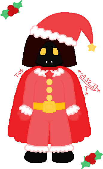 Monstrox With The Santa Clouse Suit By Twinky-05 - Santa Claus (350x580)
