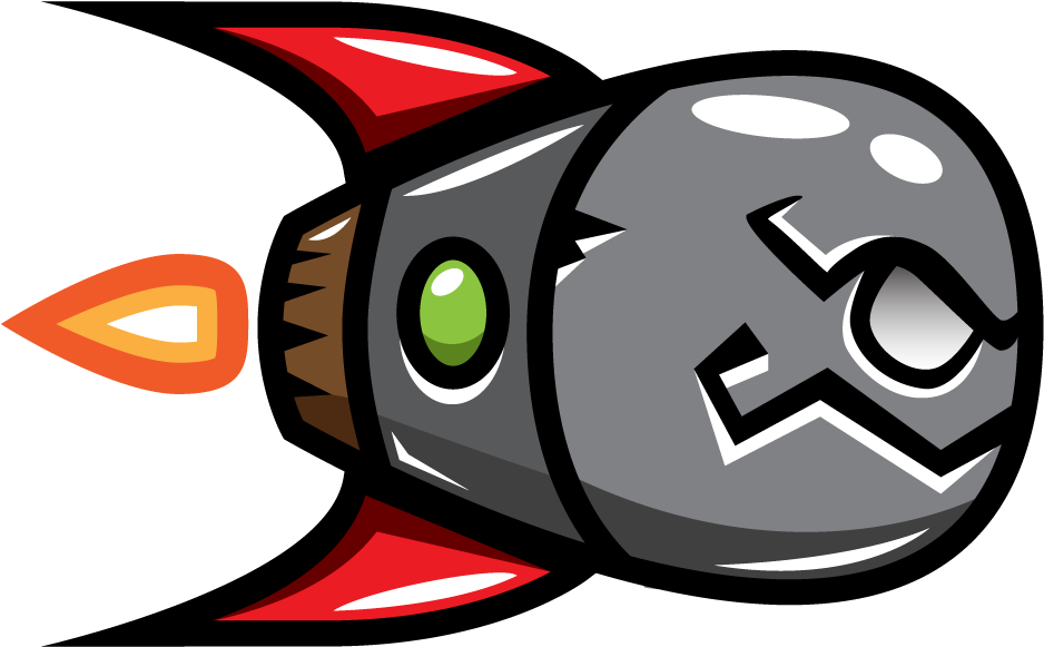 Missile Clipart Transparent - Cartoon Missile Png (990x640)