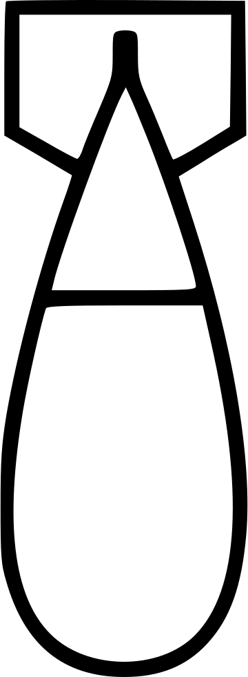 Bomb Missile Missles Nuclear Rocket War Weapon Comments - Missile (360x980)
