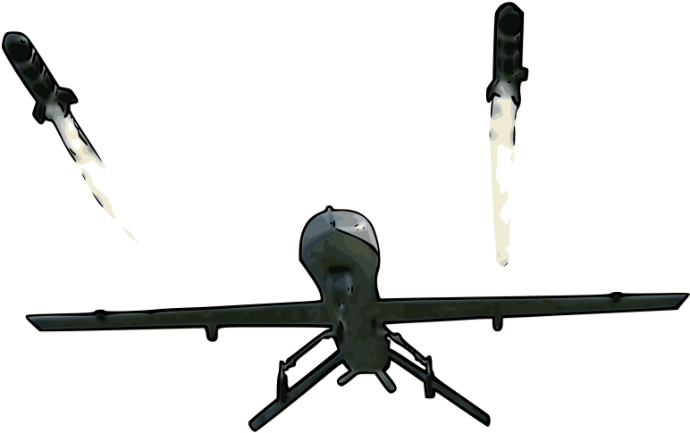 Predator Drone Clipart (800x618)