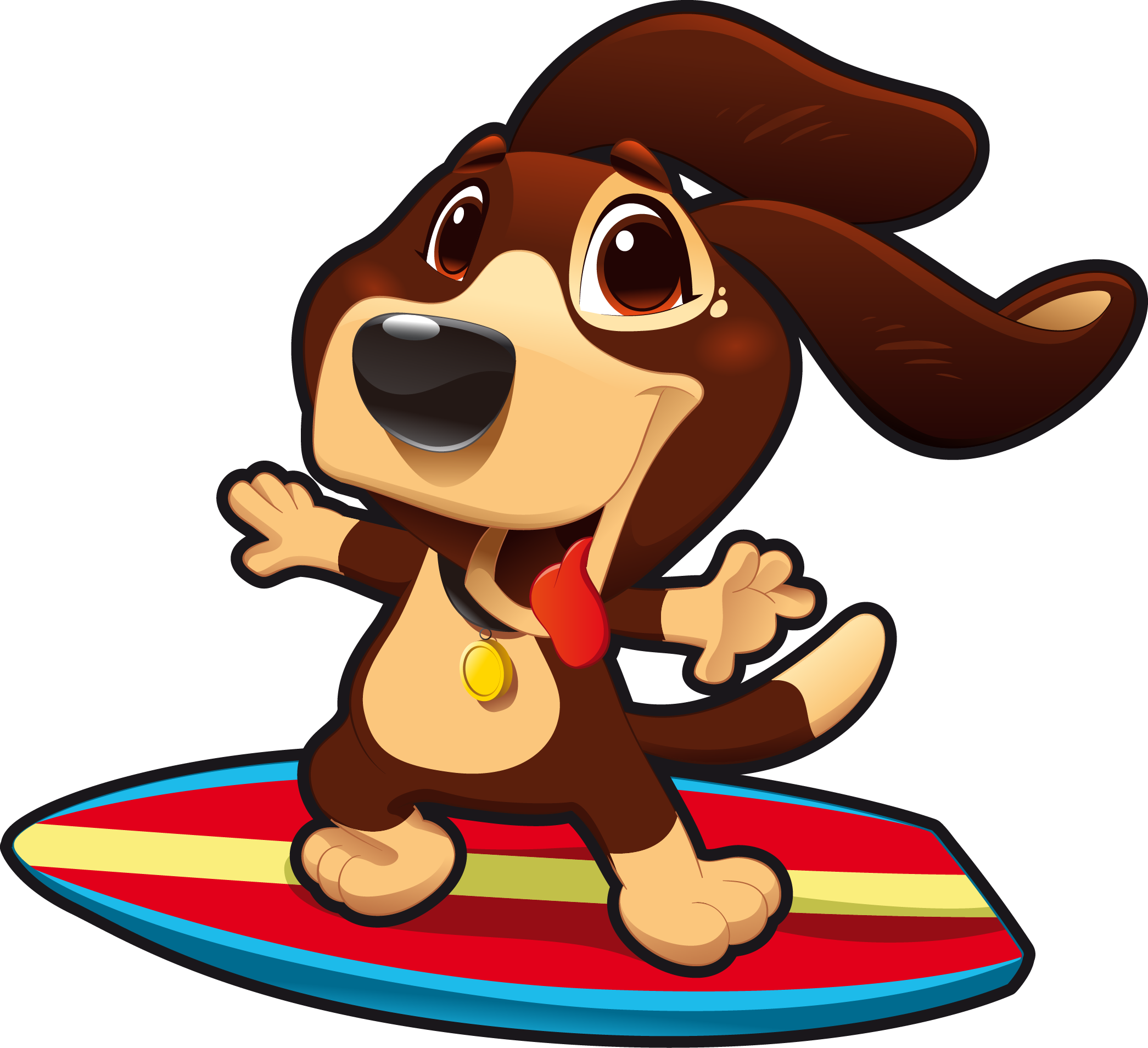 Dog Surfing Dog Surfing Puppy Clip Art - Dog Surfing Dog Surfing Puppy Clip Art (2091x1909)