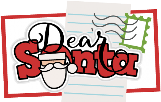 Dear Santa Cliparts - Dear Santa Clipart (640x480)