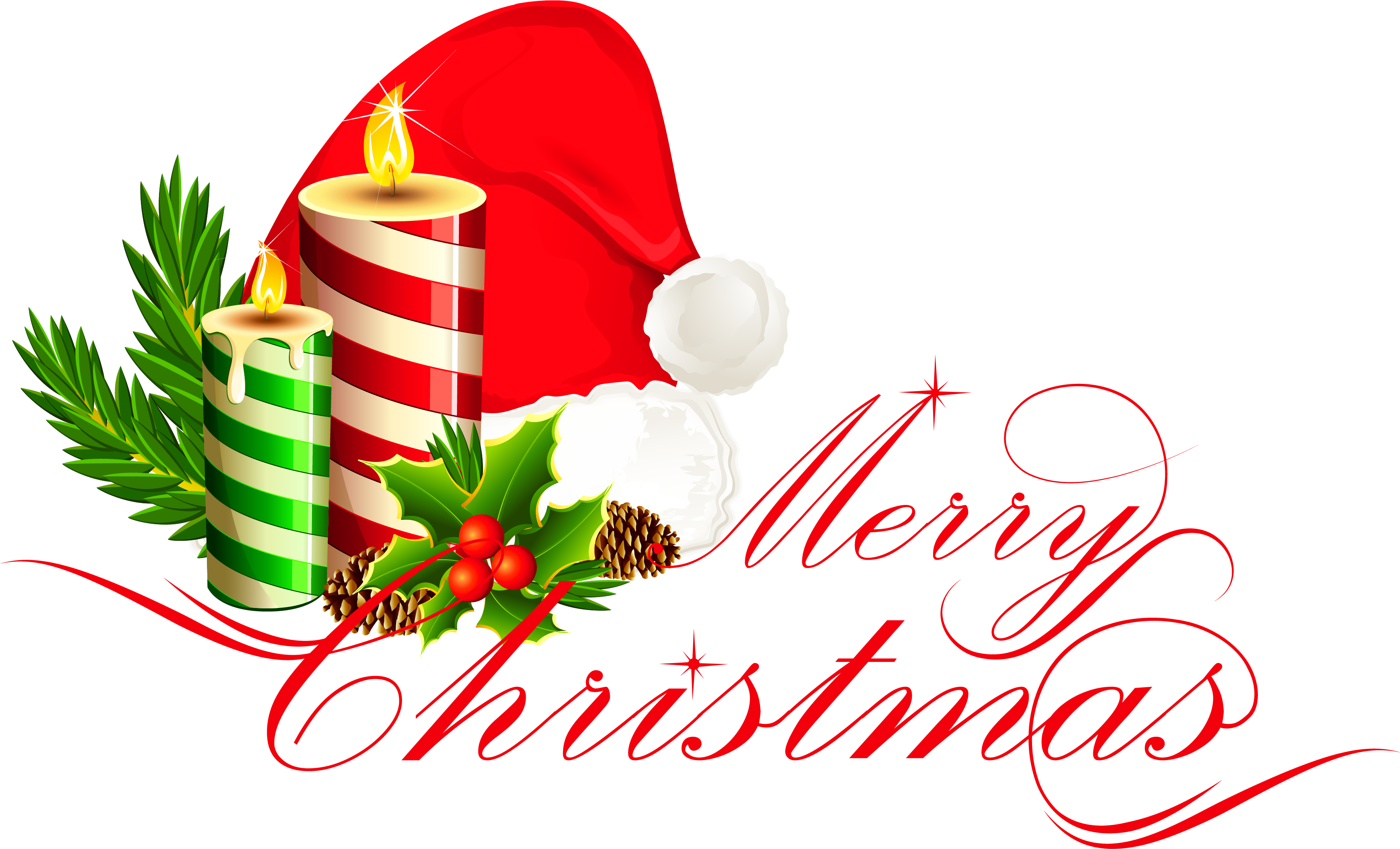 Santa Claus Christmas Clip Art - Santa Claus Christmas Clip Art (3561x2145)