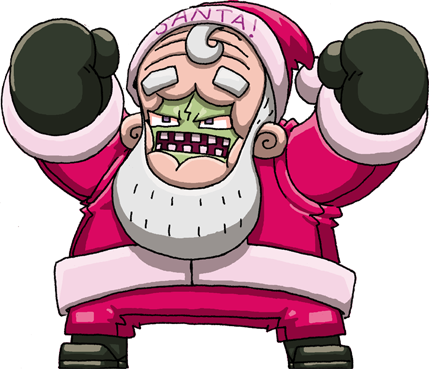 Santa Zim By Hologramzx - Cartoon (429x369)