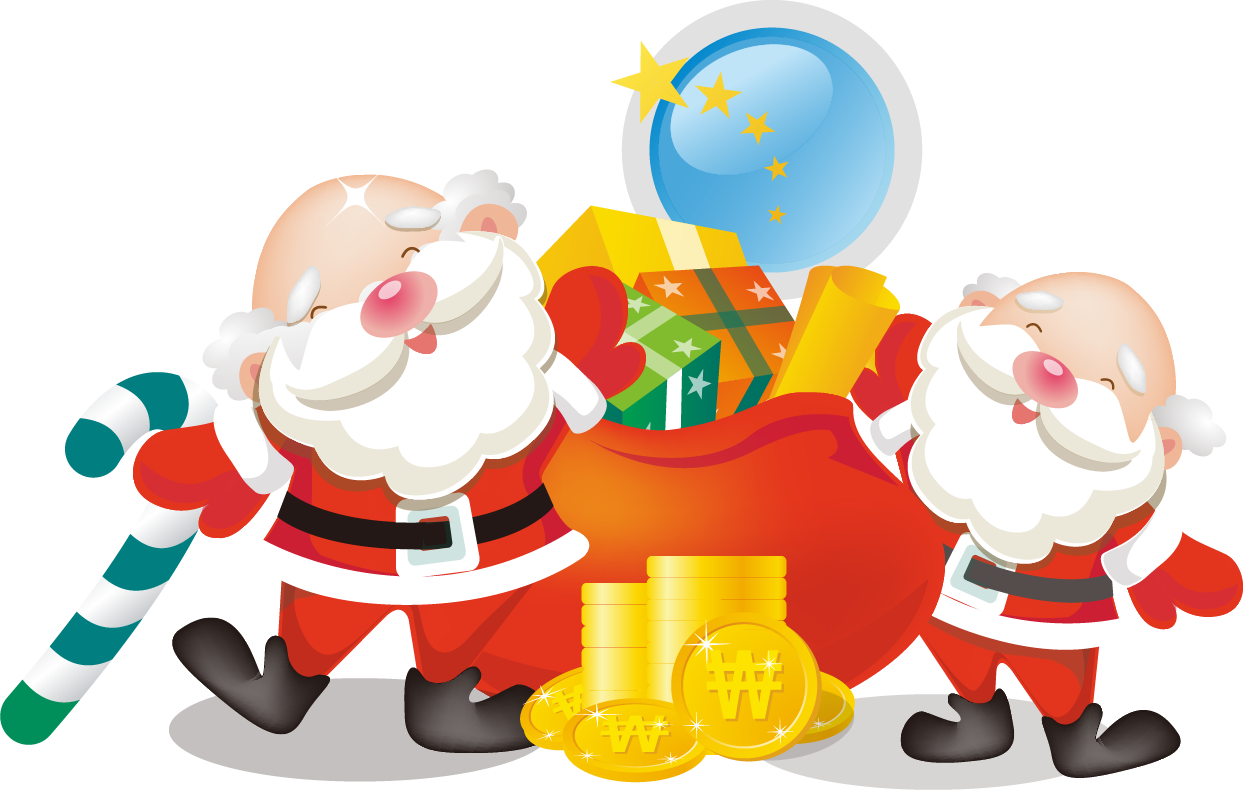 Santa Claus Gift Christmas Computer Icons Bag - Santa Claus Gift Christmas Computer Icons Bag (1244x790)