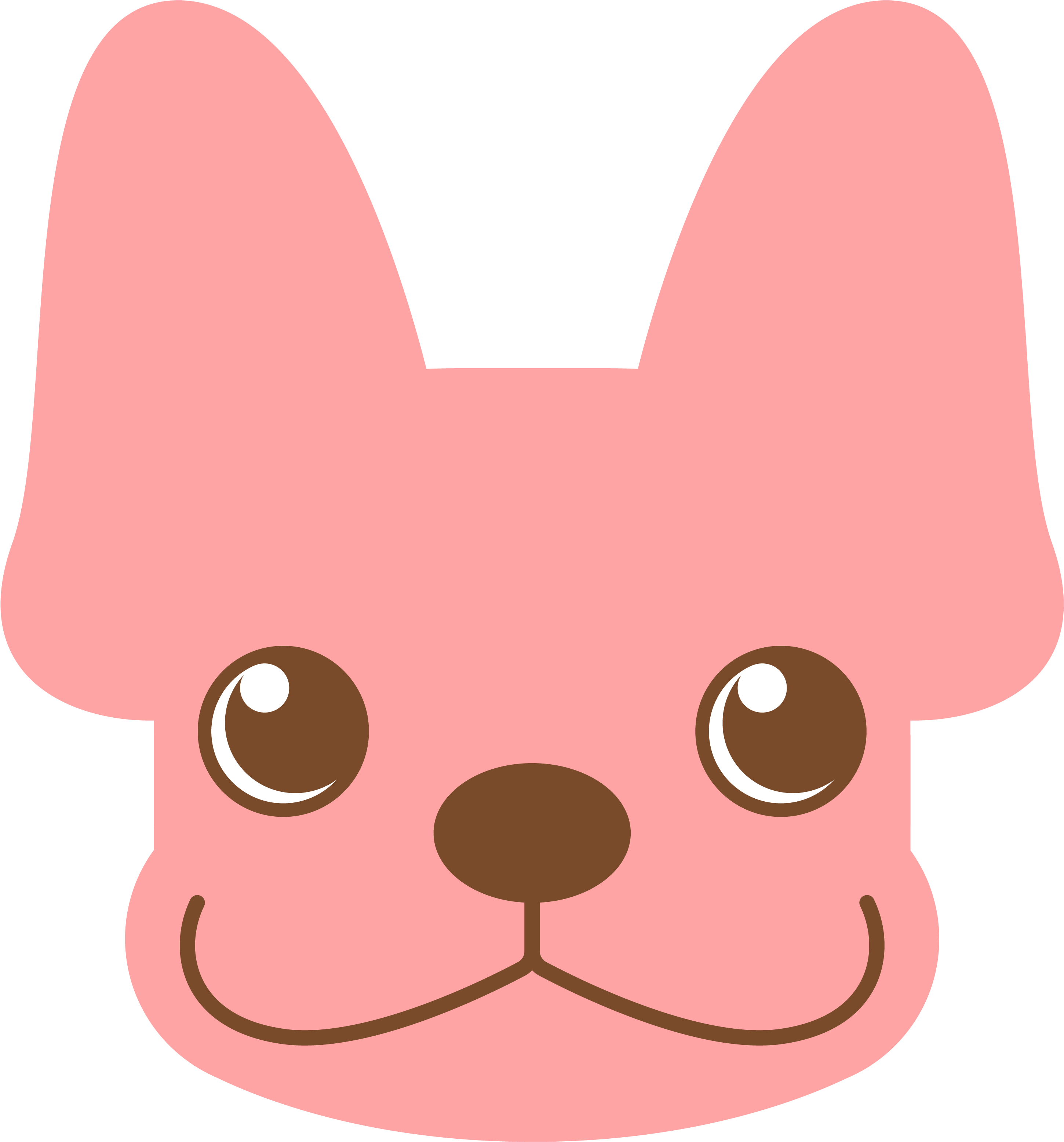 French Bulldog Cartoon Lovely Emotional Frenchies Cute - Bulldog (4167x4167)