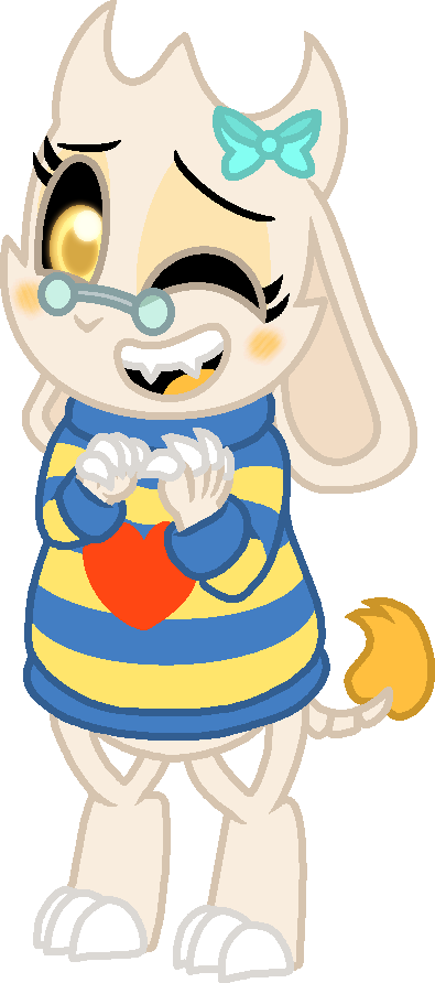 Etta Toriel Gaster By Starryoak - Deviantart Toriel Kid (395x892)