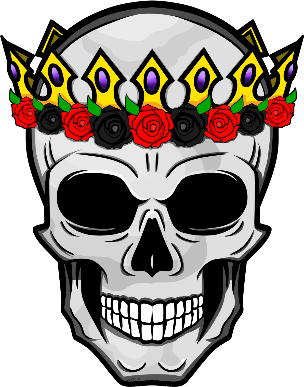 Bearded Skull (1276x1920)