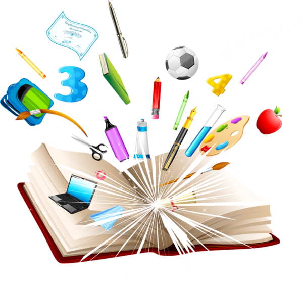School Supplies Clip Art - School Supplies Clip Art (600x572)
