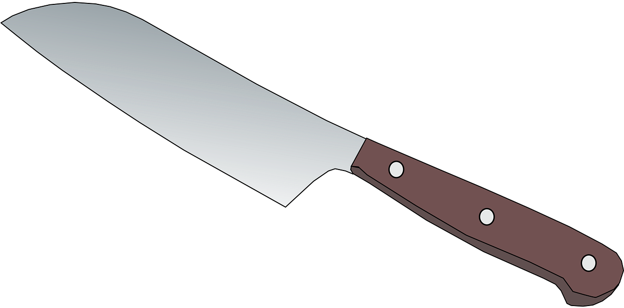 Chef's Knife Kitchen Knives Clip Art - Chef's Knife Kitchen Knives Clip Art (1280x640)