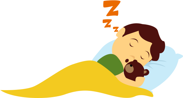 Children Also Need Sufficient Sleep In Order To Stay - Sleep Png Illustration (640x640)