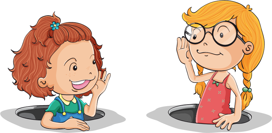 Children Listening Clip Art Download - Speak And Listen Clipart (899x441)