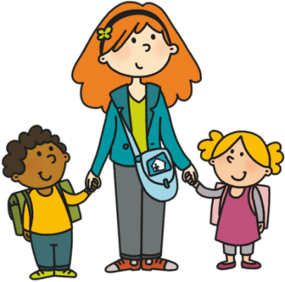 Babysitting Clipart Download - Gardien D Enfants (405x400)