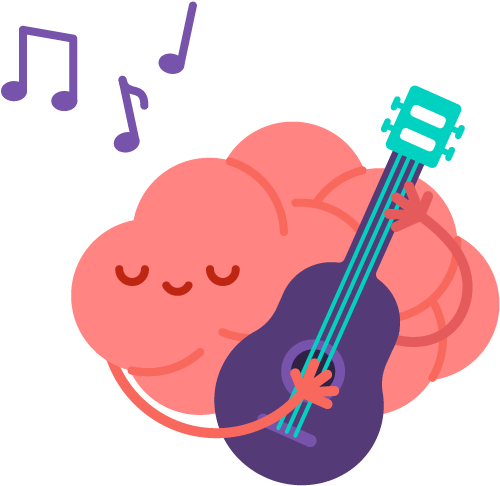 Practicing An Instrument - Illustration (1141x601)