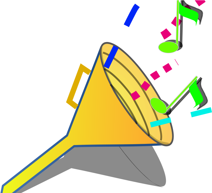 Asking Noisy Neighbors To Quiet Down - Sound Clipart (800x675)