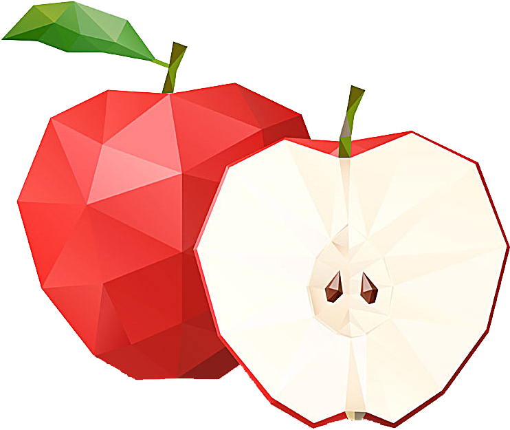 Apple Pomegranate - Cartoon Apple - Apple Pomegranate - Cartoon Apple (1000x1000)