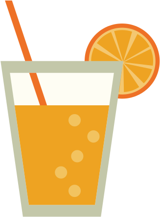 Orange Juice Cup - Orange Juice (550x550)