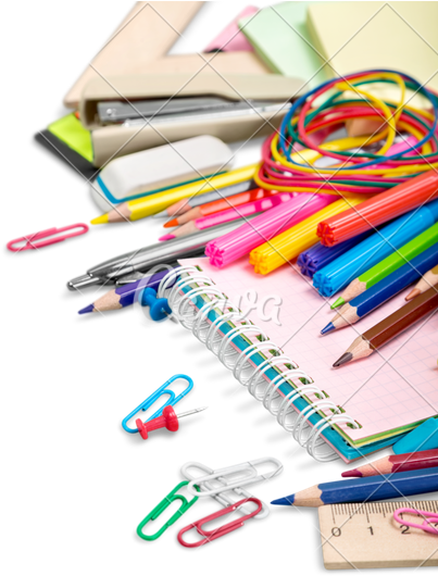 Picture Of School Supplies - School (424x550)