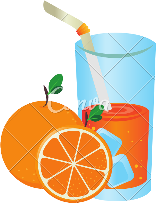 Orange Juice Vector - Orange Juice (800x800)