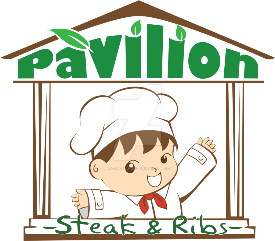 Pavilion Steak And Ribs Logo Commission By Kyon-chan28 - Steak (900x802)