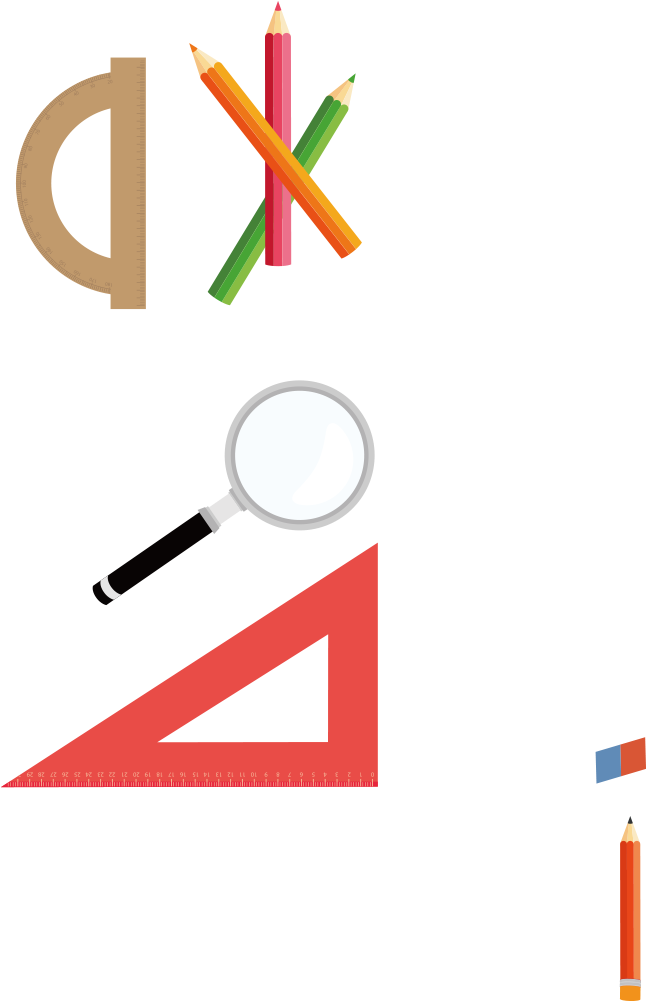 Euclidean Vector School Supplies - Graphic Design (1000x1000)