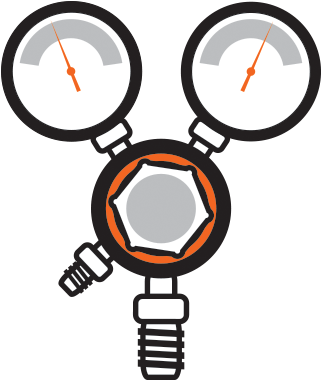 Twin Gauge Nitrogen Regulator - Twin Gauge Nitrogen Regulator (400x400)