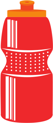 Sports Water Bottle Vector - Bottled Water (550x550)