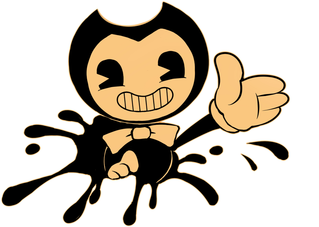 Bendy And The Ink Machine Hello Bendy Neighbor Fan - Bendy And The Ink Machine Logo (1200x1111)