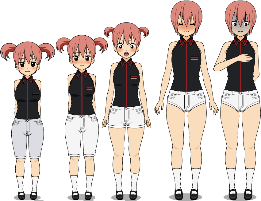 Tomboyish Growth Spurt Original Redux By Chicken Yuki - What's A Growth Spurt (884x666)