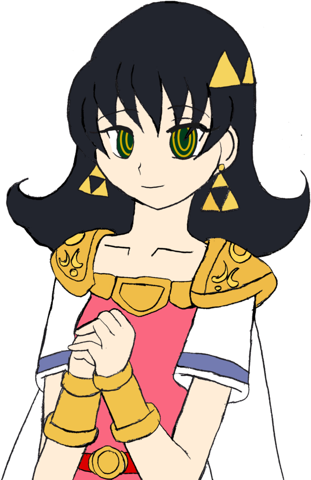 A Link Between Games 2 Colored By Chicken Yuki - Princes Hipnotized (794x1007)