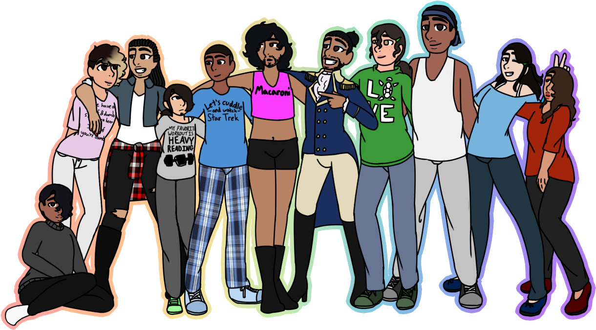 So I've Got A College Au With @papajohnios And @madicanhandleit - Thomas Jefferson Y Laffalette (1237x693)