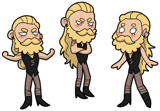 Lil Pirates By Vampire-chicken - Cartoon (600x420)