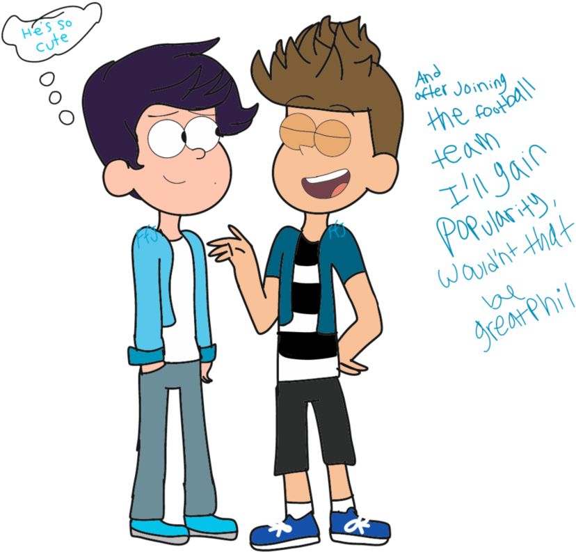 Crush On Your Best Friend By Lovefromjackie - Boy Best Friends Clipart Png (945x846)