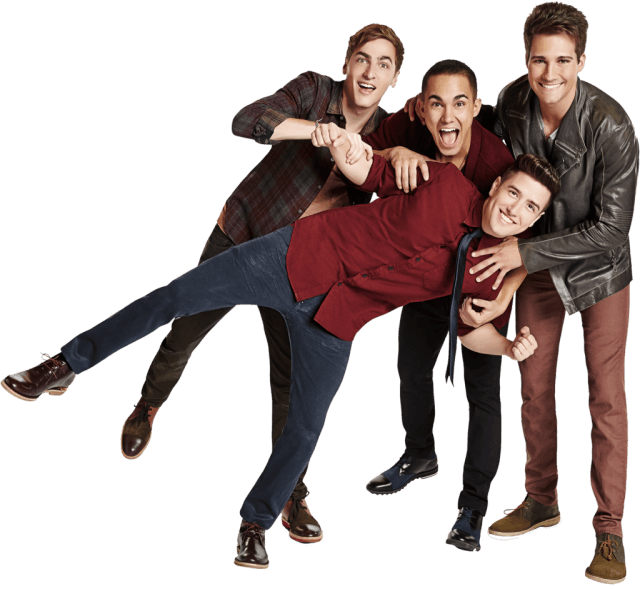 10 Celebrity Png Images Free Cutout People For Architecture, - Big Time Rush Render (640x589)