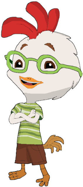 Ace Chicken Little Cluck From Chicken Little 2 - Chicken Little 2 Ace Cluck (284x641)