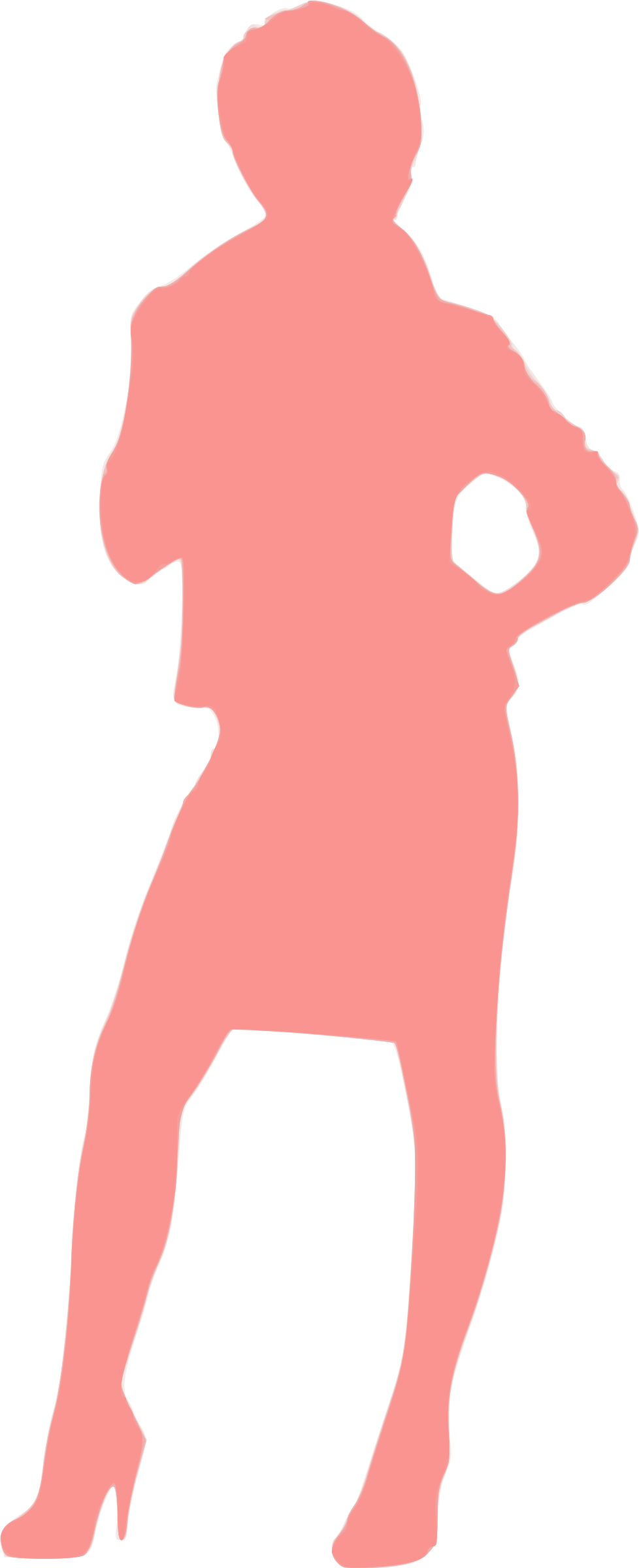 Businessperson Silhouette Clip Art - Businessperson Silhouette Clip Art (978x2400)