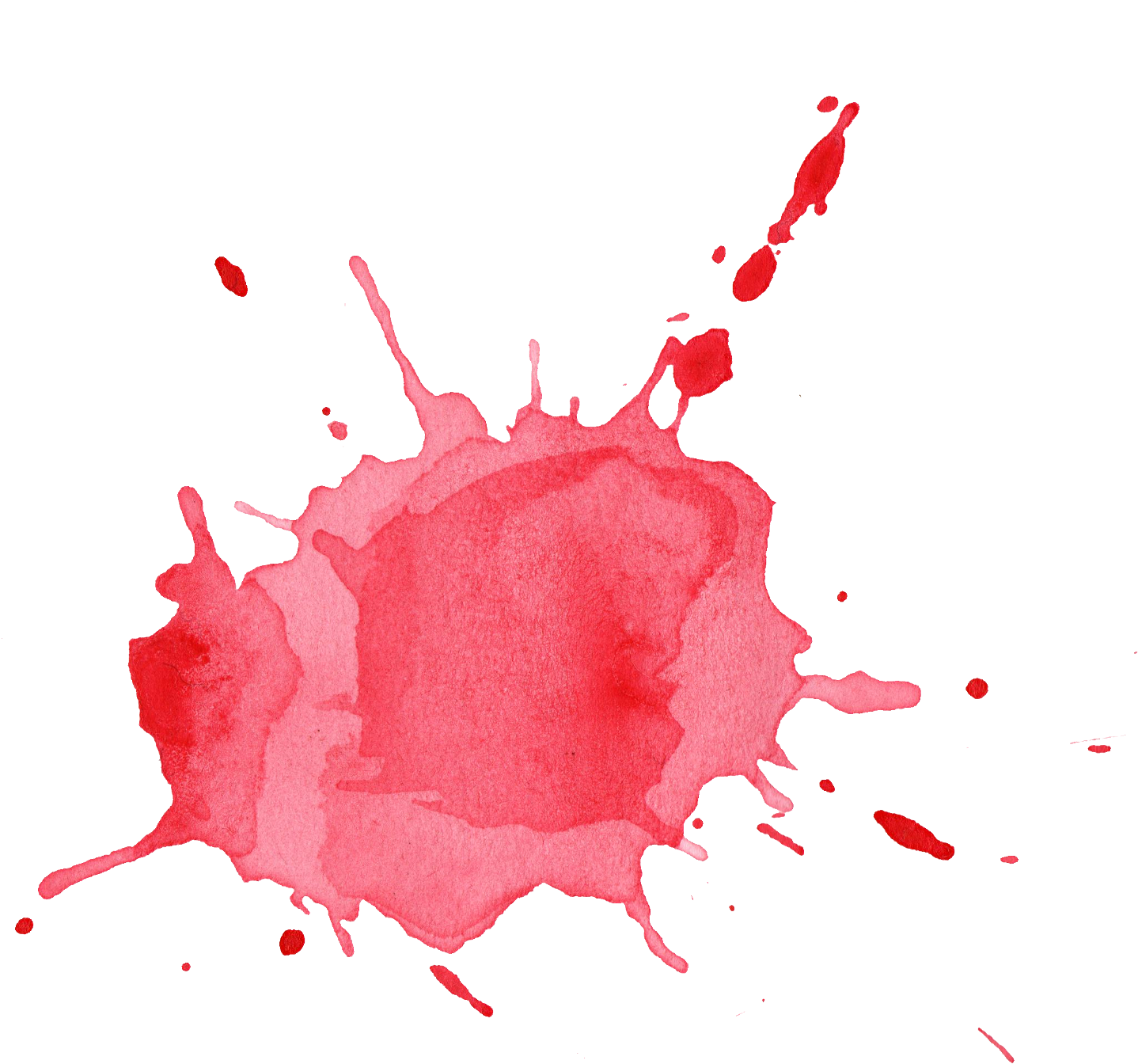 Image Result For Watercolor Splotch Logo - Red Watercolor Splash (1607x1519)