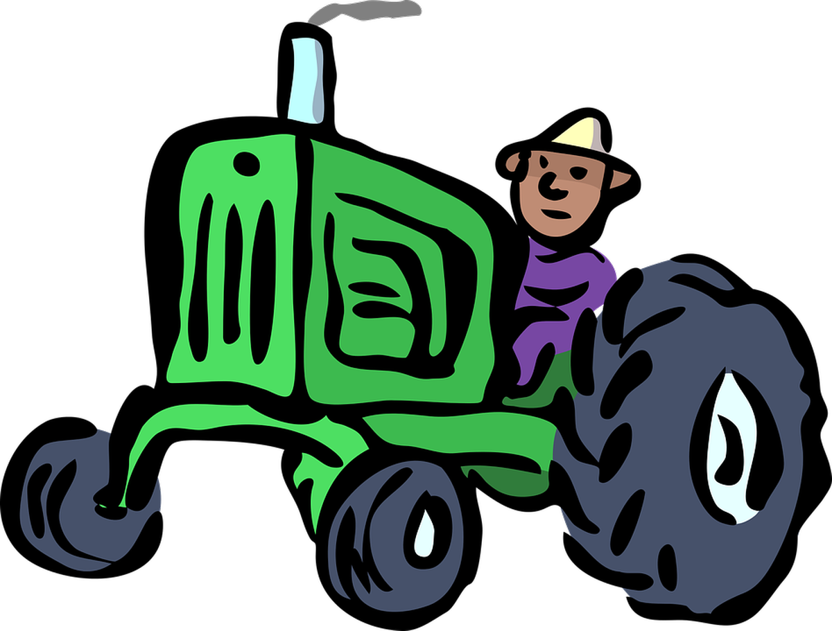 John Deere Agriculture Tractor Farm Clip Art - John Deere Agriculture Tractor Farm Clip Art (1200x911)