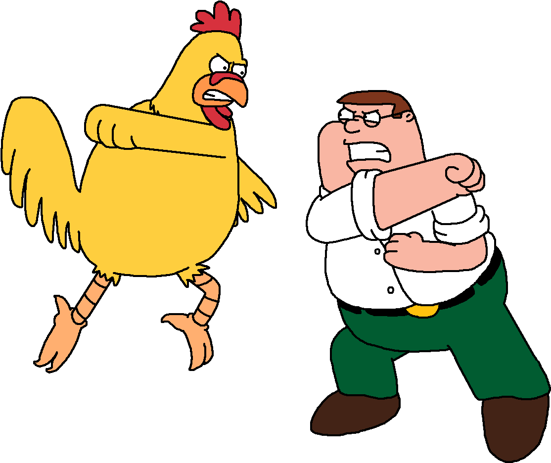 Family Guy Chicken Drawing - Family Guy (1160x966)