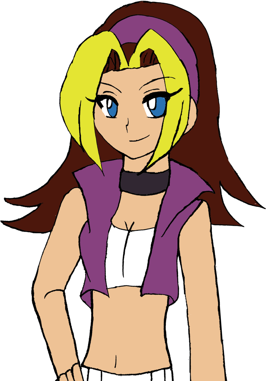 Sporty Vineyard Style Summer By Chicken-yuki - Cartoon (1024x1361)