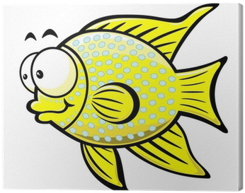 Fish On Whitebackround Cartoon (400x400)