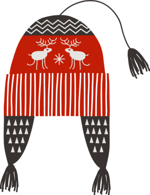 Sherpa Clipart - - Stocking Caps Clip Art (308x400)