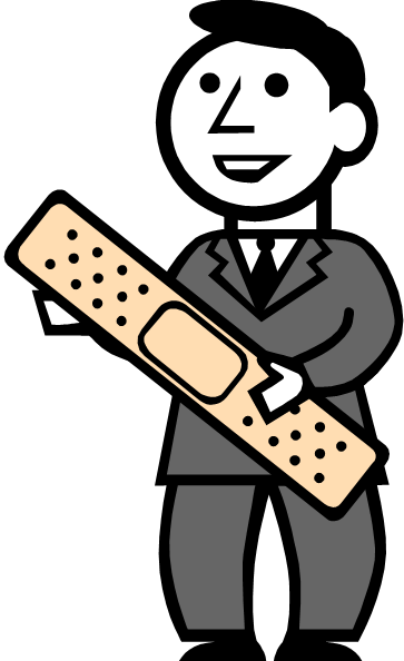 82% Of Dog Bites Require No Medical Attention - Trying To Fit (363x594)