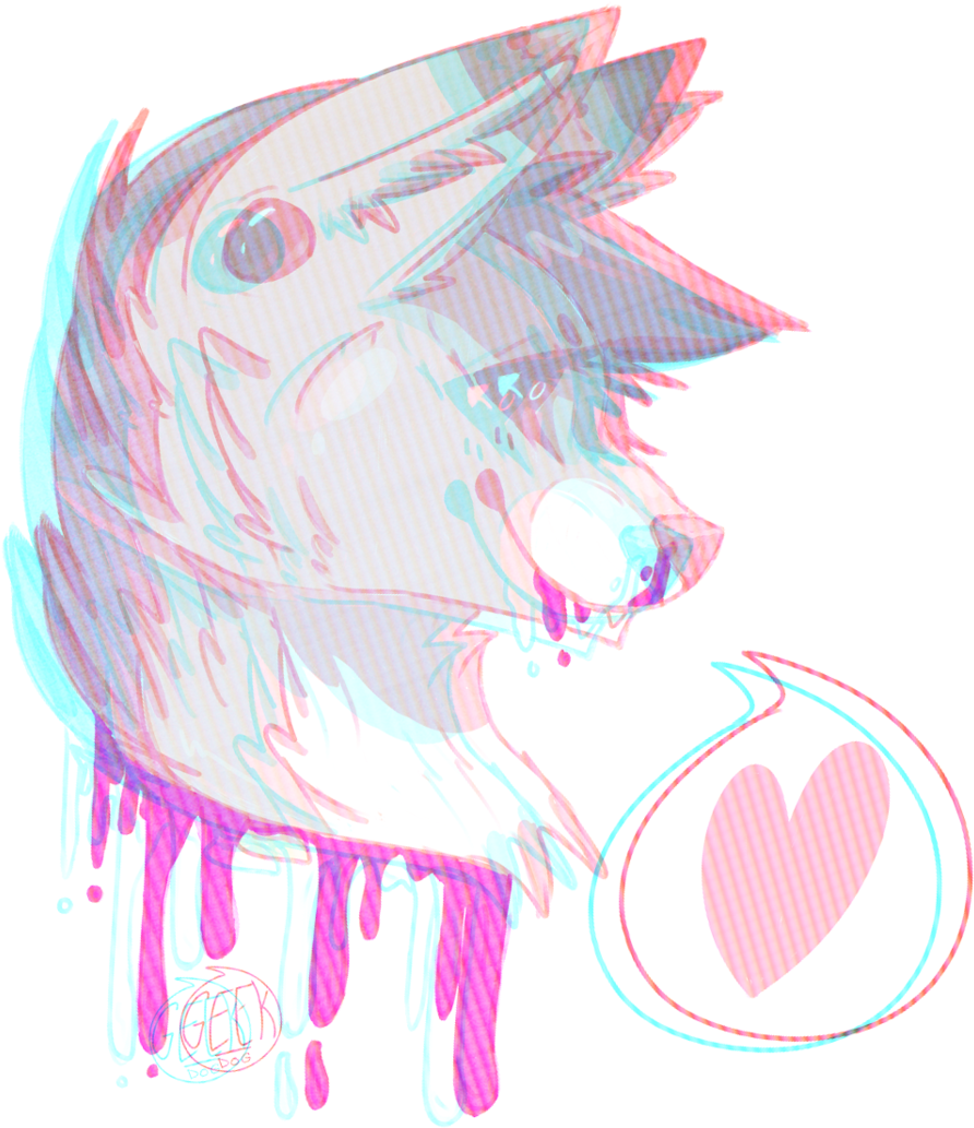 Bite, Teeth Nose Bleed By Geek-dog - Illustration (900x1042)