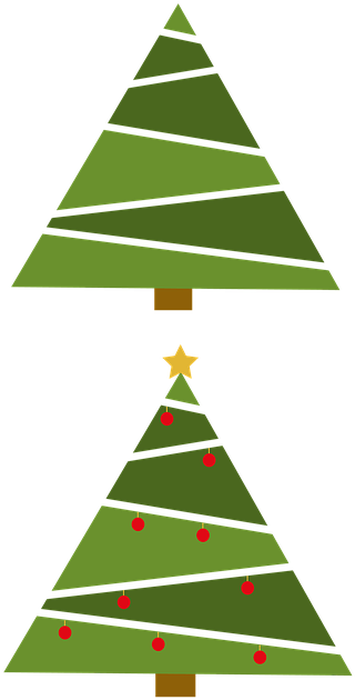 Best Christmas Tree Balls Star Fir Christmas Tree With - Sapin De Noël Illustration (509x720)