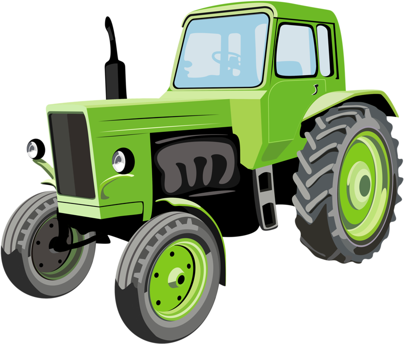 Tractor Agriculture Cartoon John Deere - Tractor Agriculture Cartoon John Deere (800x731)