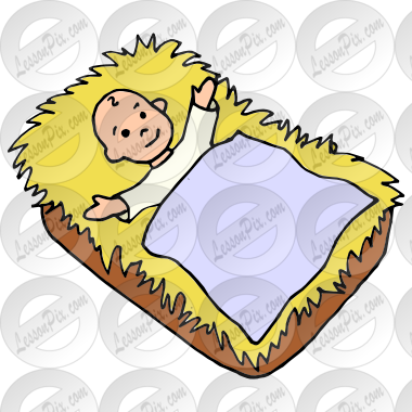Baby Jesus Clip Art - Jesus (380x380)