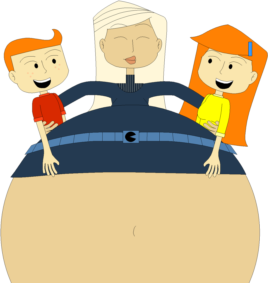 Hyper Pregnant Agent K By Angry-signs - Hyper Pregnant (1024x1081)